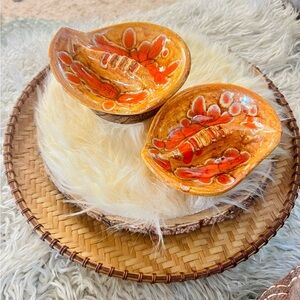 Vintage Handcrafted ceramic ashtrays